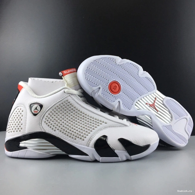 One Kick Retro 14 White Jordan BV7630-106 Air 0708